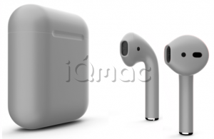 Купить AirPods - беспроводные наушники Apple (Серый, матовый)