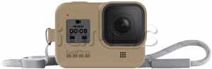 Купить Чехол + ремешок для камеры GoPro HERO8 (Sleeve + Lanyard), Sand