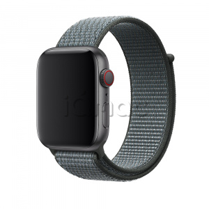 42/44мм Ремешок из плетёного нейлона цвета «грозовое небо» для Apple Watch