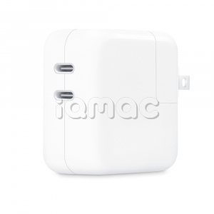 Блок питания для MacBook Air с двумя портами USB-C, мощностью 35 Вт