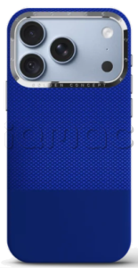Чехол Golden Concept для iPhone 18 Pro Max, Vegan Leather (Deep Blue)