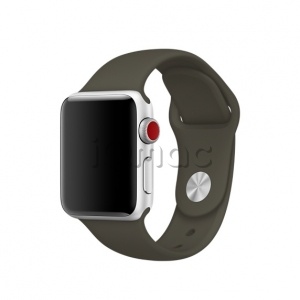 38/40мм Спортивный ремешок тёмно-оливкового цвета для Apple Watch