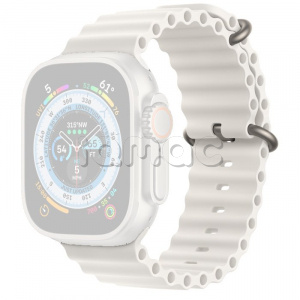 49мм Ремешок Ocean Band белого цвета для Apple Watch Ultra