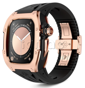 Корпус Golden Concept для Apple Watch, 46 мм, Racing Sport Steel Edition, Crepe Steel