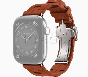 42мм Ремешок Hermès Kilim Single Tour цвета Cuivre для Apple Watch