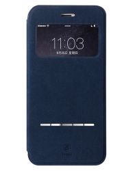 Чехол-книжка кожаная для iPhone 6 Baseus TLC SM15 blue