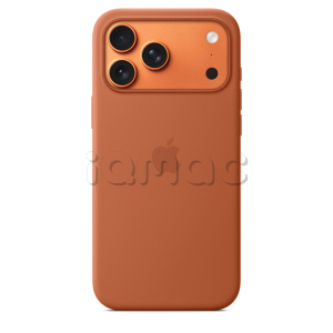 Силиконовый чехол MagSafe для iPhone 17 Pro Max (Terra Cotta)