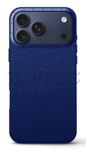 Чехол Golden Concept для iPhone 17 Pro, Full-Grain Leather, Deep Blue