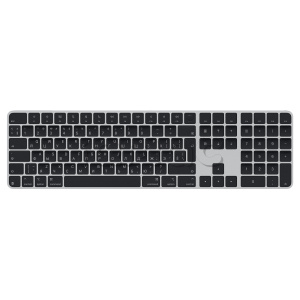 Клавиатура Apple Magic Keyboard с Touch ID - полноразмерная с цифровой панелью (USB–C), Black