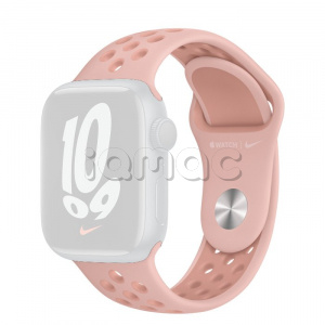 41мм Спортивный ремешок Nike цвета «Розовый Оксфорд/розовый шепот» для Apple Watch