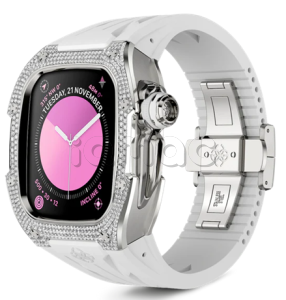 Корпус Golden Concept для Apple Watch, 46 мм, Moissanite Snowflake Edition