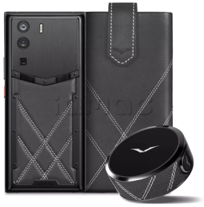 METAVERTU 5G Web3, Stitching Calf Leather, Race Track Design set (Black/Черный)