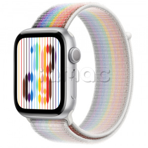 Купить Apple Watch Series 8 // 45мм GPS // Корпус из алюминия серебристого цвета, спортивный браслет цвета Pride Edition