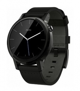 Купить Motorola Moto 360 v2 42mm (Black Leather)