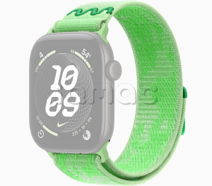 42мм Спортивный браслет Nike цвета «Зеленая искра» для Apple Watch