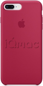 Силиконовый чехол для iPhone 7+ (Plus)/8+ (Plus), цвет «красная роза», оригинальный Apple