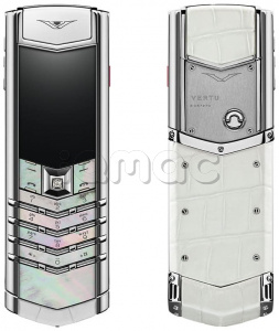 Vertu Signature White Mother of Pearl