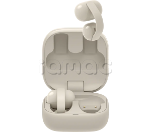 Купить Наушники открытого типа Sony LinkBuds Clip Open, Серо-бежевый