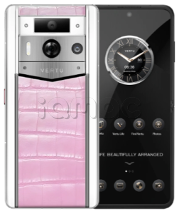 Телефон Vertu METAVERTU 2 Max, 1Тb, белый корпус, Alligator Leather (Pink/Розовый)