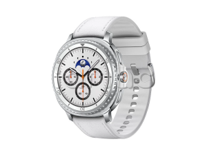 Samsung Galaxy Watch8 Classic (46 мм) Wifi+LTE, Белый, Гибридный ремешок белого цвета