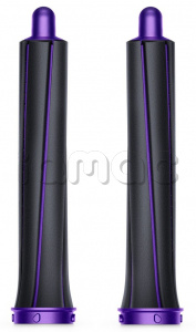 Купить Длинные цилиндрические насадки диаметром 30 мм для стайлера Dyson Airwrap (пурпурный)