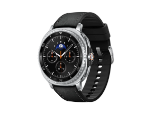 Samsung Galaxy Watch8 Classic (46 мм) Wifi+LTE, Черный, Гибридный ремешок черного цвета