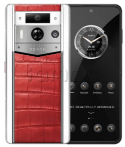 Телефон Vertu METAVERTU 2 Max, 512Gb, белый корпус, Alligator Leather (Flame Red/Огненно-красный)