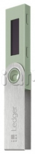 Аппаратный кошелек для криптовалют Ledger Nano S (Jade Green/Зеленый)