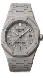 Купить Часы Swatch x Audemars Piguet - Royal Pop (Light Grey)