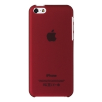 Накладка пластиковая XINBO для iPhone 5C толщина 0.5 мм бордовая
