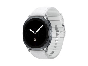 Купить  Samsung Galaxy Watch8 ( 44 мм) Wifi+LTE, корпус серый графит, гибридный ремешок белого цвета
