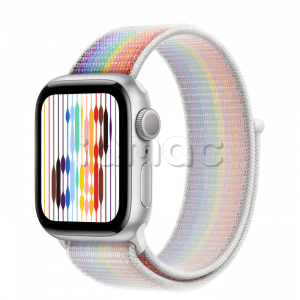 Купить Apple Watch Series 8 // 41мм GPS // Корпус из алюминия серебристого цвета, спортивный браслет цвета Pride Edition