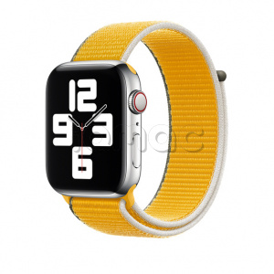 44мм Спортивный браслет ярко-жёлтого цвета для Apple Watch