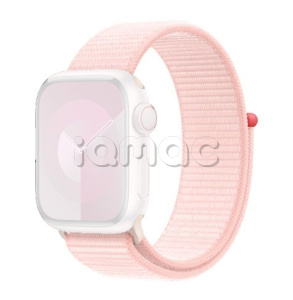 41мм Спортивный браслет светло-розового цвета для Apple Watch