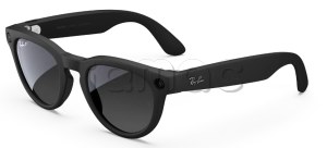 Купить Умные очки Ray-Ban  Headliner (2-gen) (Черная матовая оправа, градиентные графитовые линзы)