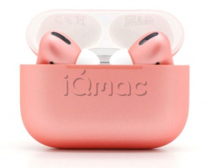 Купить AirPods Pro (2019) - беспроводные наушники Apple с зарядным кейсом (Персиковый, глянец)