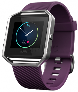 Купить Fitbit blaze Plum / Silver