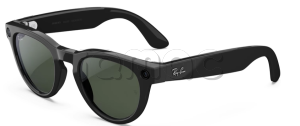 Купить Умные очки Ray-Ban  Headliner (2-gen) (Черная глянцевая оправа, прозрачно-графитово-зеленые фотохромные линзы)