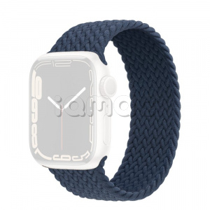 41мм Плетёный монобраслет цвета «Синий омут» для Apple Watch