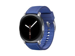 Купить  Samsung Galaxy Watch8 ( 40 мм) Wifi+LTE, корпус серый графит, гибридный ремешок синего цвета