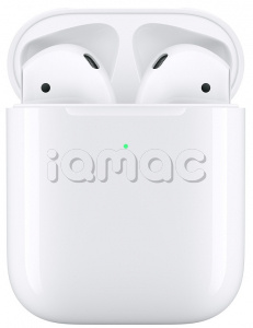 Купить Apple AirPods 2 (New (2019)) - наушники с беспроводным зарядным кейсом (Qi)