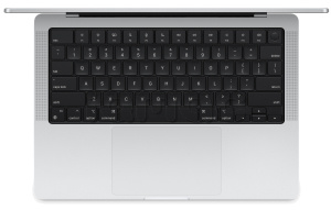Купить MacBook Pro 14" «Серебристый» (MW2X3) Touch ID // Чип Apple M4 10-Core CPU, 10-Core GPU, 16 ГБ, 1 ТБ // Стандартный дисплей (Standard display) (2024)