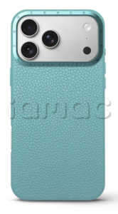 Чехол Golden Concept для iPhone 17 Pro, Full-Grain Leather, Sky