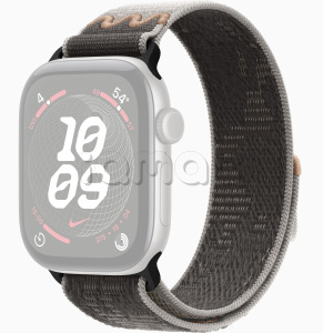 46мм Спортивный браслет Nike цвета «Серый асфальт» для Apple Watch