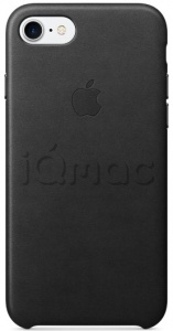 Кожаный чехол для iPhone 7/8, чёрный цвет, оригинальный Apple, оригинальный Apple
