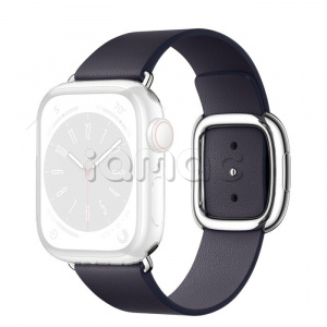 41мм L Кожаный ремешок чернильного цвета с современной пряжкой (Modern Buckle)  для Apple Watch