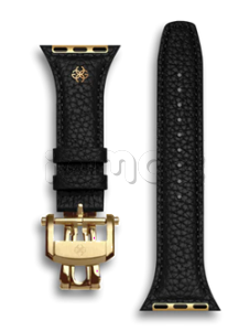 Ремешок Golden Concept для Apple Watch, Full-Grain Leather (Black)