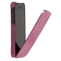 Чехол для iPhone 5s Borofone General flip Leather Case Rose Red