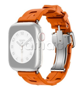 41мм Ремешок Hermès Kilim Single (Simple) Tour цвета Orange для Apple Watch