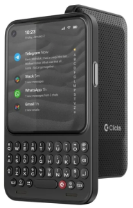 QWERTY-смартфон Clicks Communicator (Onyx)